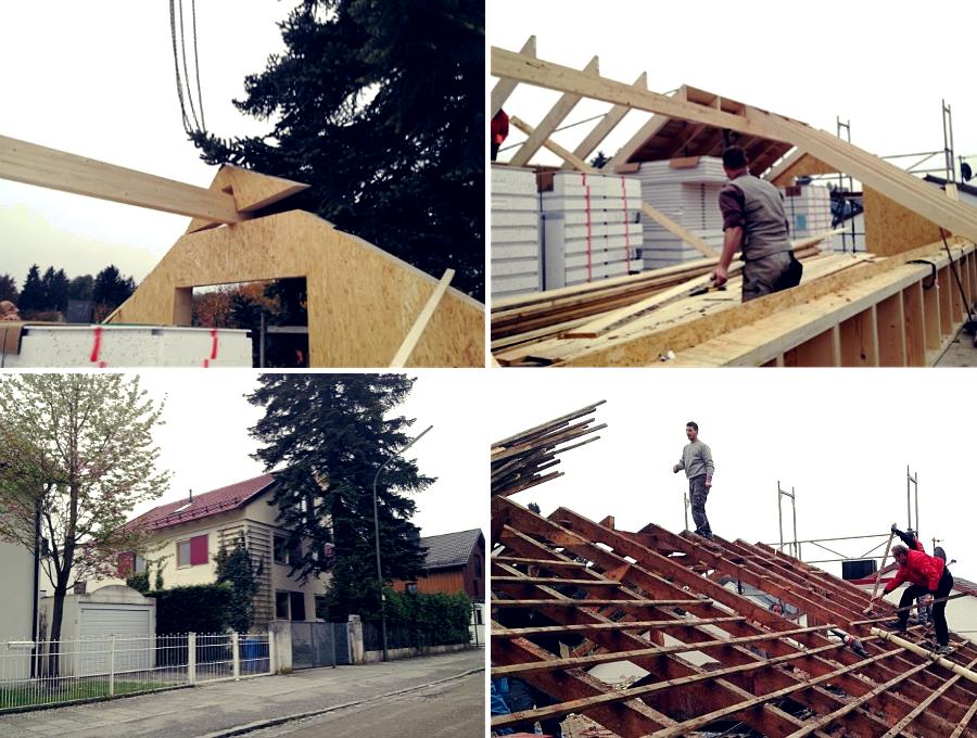 Dachgeschossausbau mit Dachanhebung in München-Maxhof